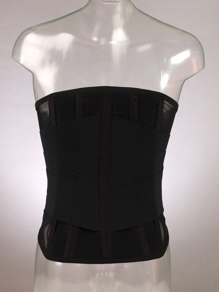 Reinforced Thoracolumbar Orthopedic Corset with Stiffening Ribs (35cm) - KOMF-ORT K-614