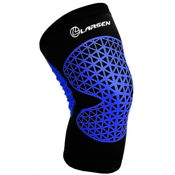 Larsen NT60016 Knee Support - Black/Blue