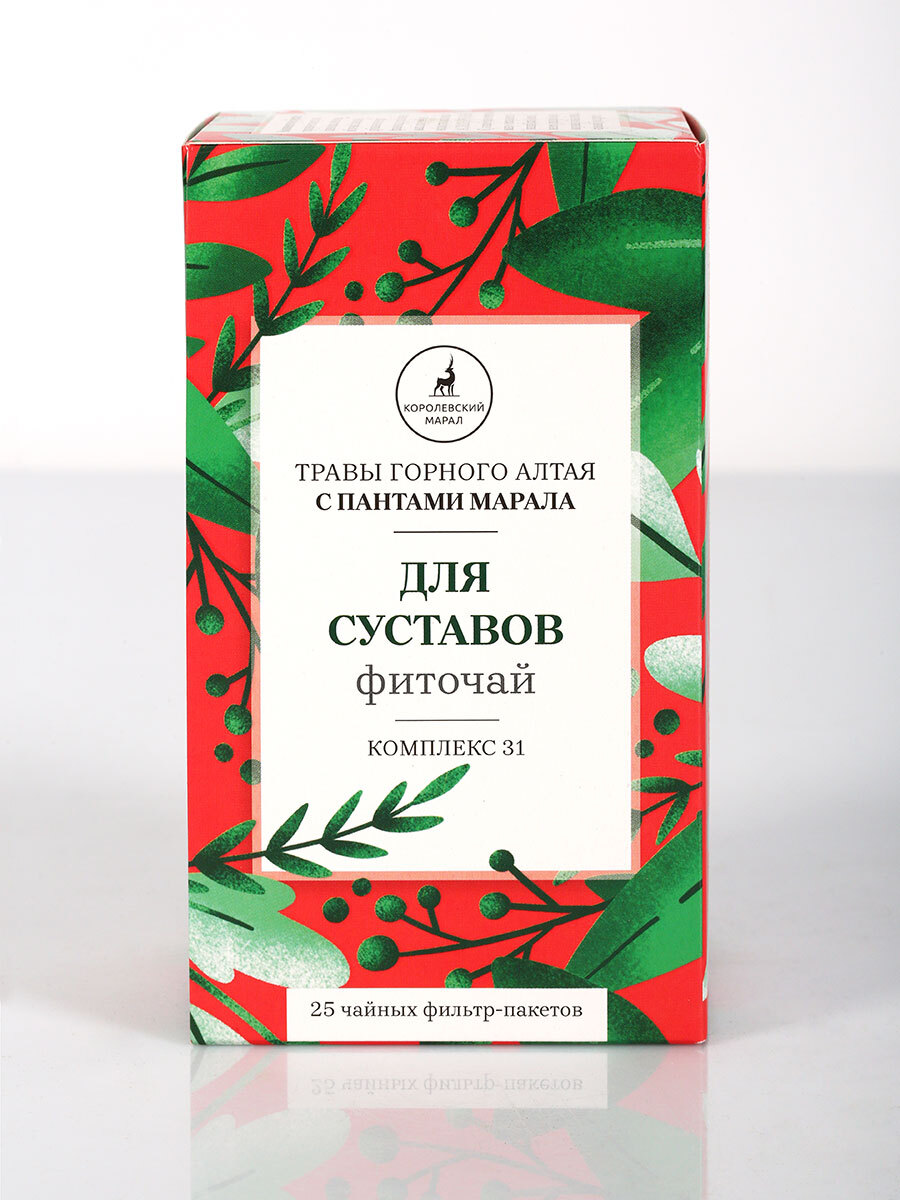 Maral Root & Altai Herb Joint Tea (25 Bags)
