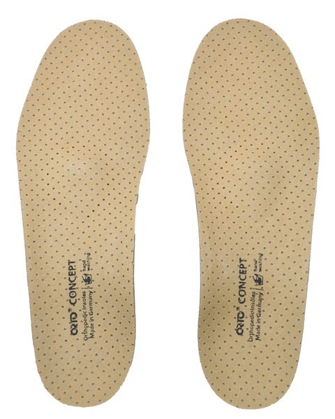 Orthotic Insoles with Rigid Support & Genuine Leather - Orto Concept 40