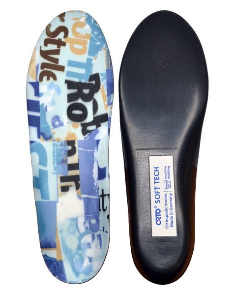 Soft Tech Orthotic Insoles: Cushioned, Frameless Support for Flat Feet