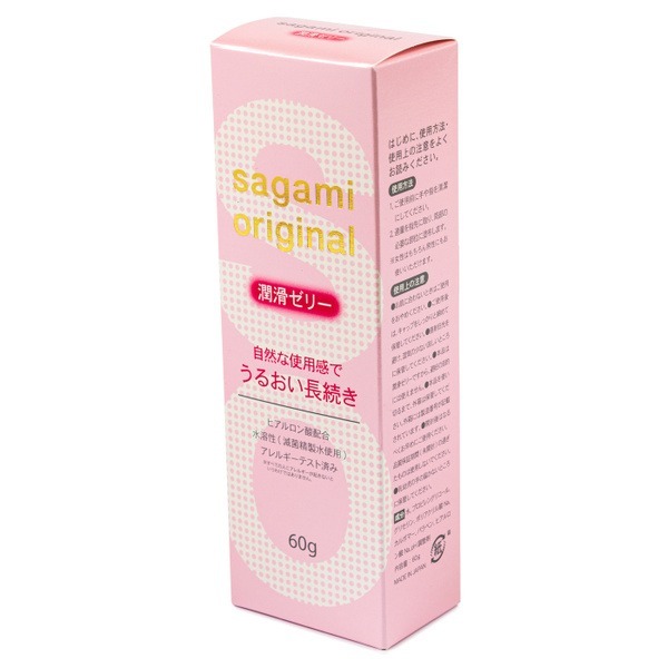 Sagami Original Lubricant Gel with Hyaluronic Acid (60g)
