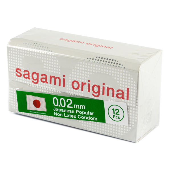 Sagami Original 0.02mm Ultra-Thin Condoms (12 Pack)