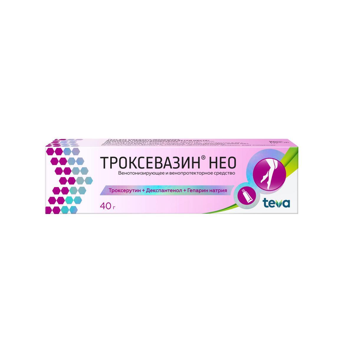 Troxevasin Neo Gel 40g: Fast Relief for Leg Pain & Swelling