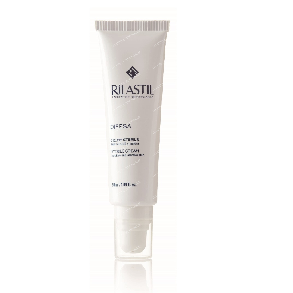 Rilastil DIFESA Moisturizing protective cream for sensitive and allergy-prone skin, 50 ml