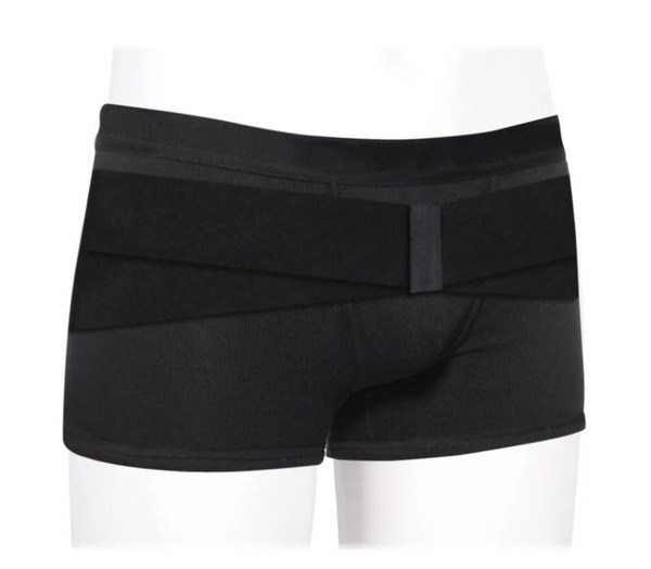Inguinal Hernia Support Belt GPP-444 XXL Black