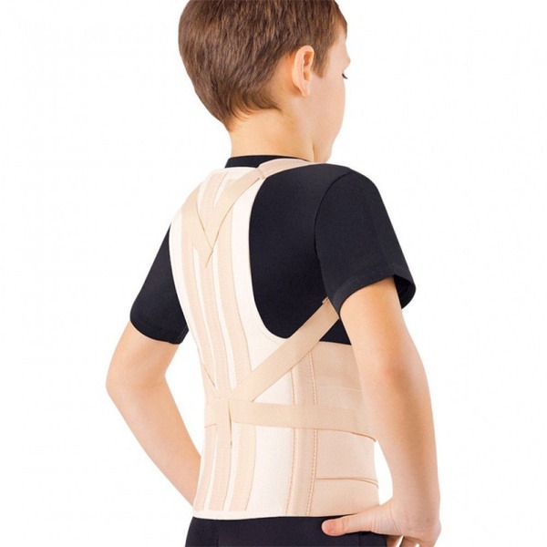 Kids' Posture Corrector with Adjustable Support - Beige (KO 110)