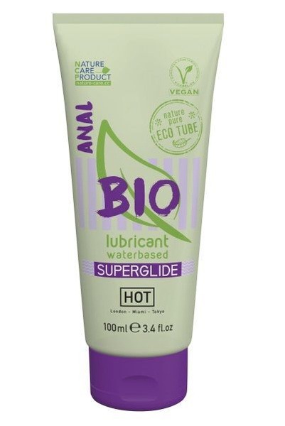 Bio SuperGlide Anal Gel: 100ml Intimate Lubricant