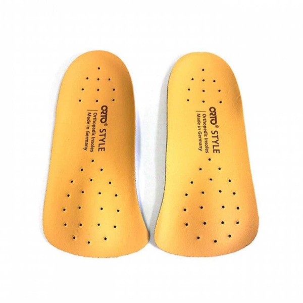 Orthotic Half Insoles ORTO Style Size 39: Soft & Supportive Arch Support