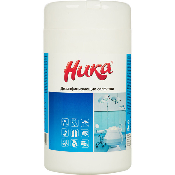 Nika Disinfecting Wipes (60ct) - Professional Grade Antiseptic