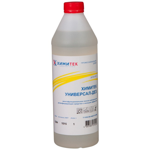 ProfiChem Disinfectant for Equipment & Surfaces: HIMITEK/UNIVERSAL-DEZ, 1L