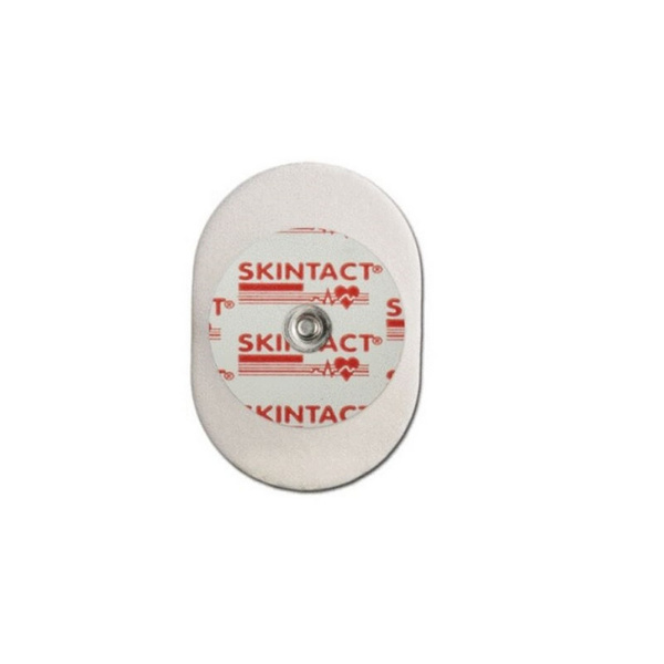 Skintact FS52130 ECG Electrodes: 35x50mm Foam, Conductive Gel, Single-Use (30 Pack)