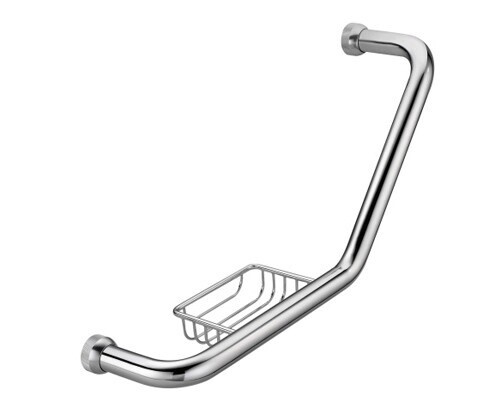 Chrome-Finish K-1077Left Bathroom Grab Bar