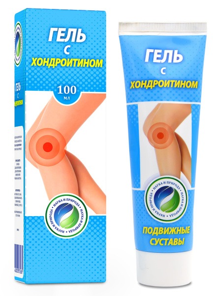 Chondroitin & Glucosamine Joint Gel with Essential Oils: 100ml