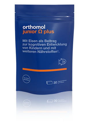 Orthomol Junior Omega Plus: 30-Day Children's Gummies (Ages 4+)