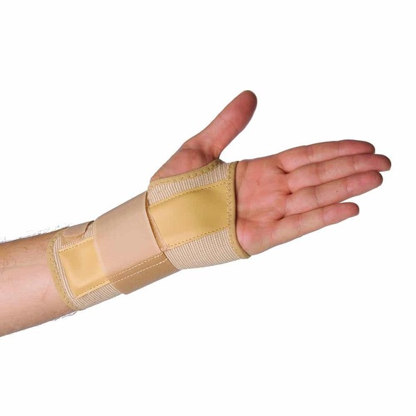 Left Wrist Support Brace, Short 16cm, Rigid - ORTO SWL 602