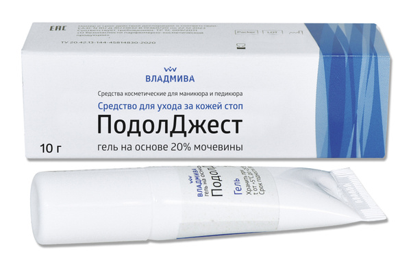 Podolgest Urea 20% Gel 10g by VladMiVa