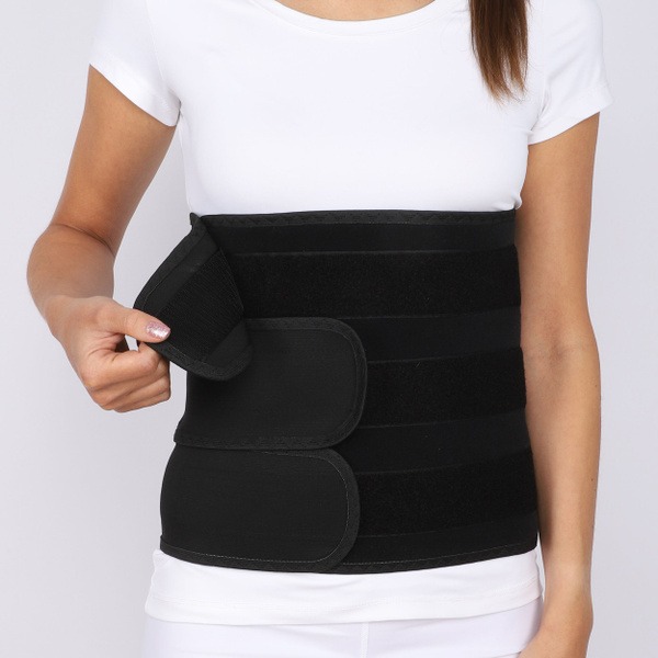 Post-Surgery Abdominal Binder Support Belt - Size 4 (28cm, 80-100cm Waist)