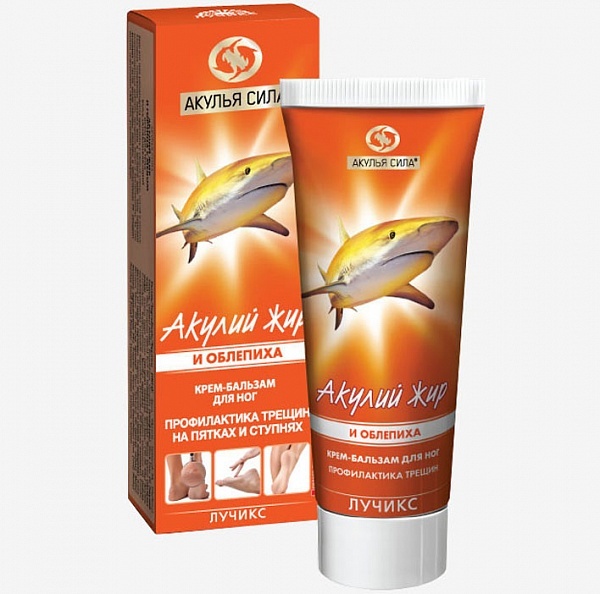 Heel & Foot Crack Cream with Shark Liver Oil & Sea Buckthorn