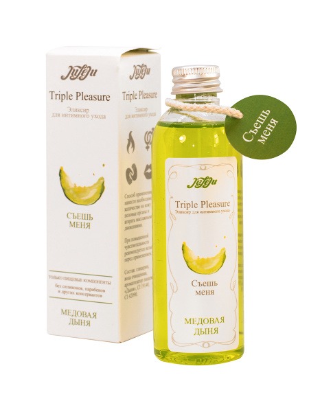 JULEJU Triple Pleasure Edible Honeydew Melon Lubricant (130g)