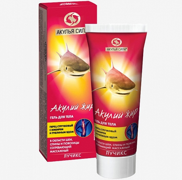 Shark Liver Oil, Chili, Ginger & Bee Venom Body Gel