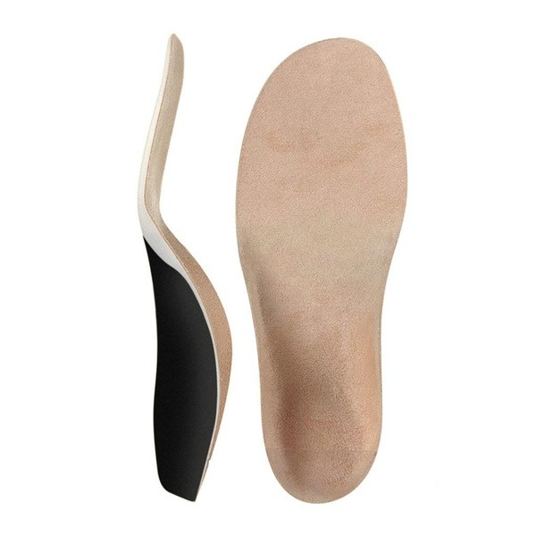 LUM202 Orthotic Insoles with Heel Cup & Rigid Support (Sizes 39/40)