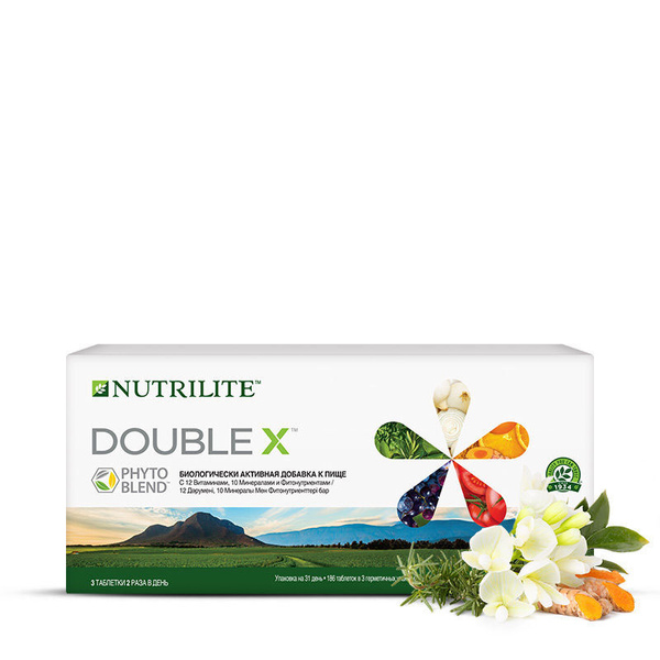 Nutrilite Double X Vitamins, Minerals & Phytonutrients (186 Tablets, 2 Packs)