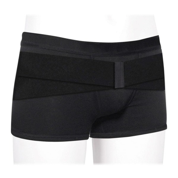 Ecoten 2 Pelota Inguinal Hernia Support Brief - Size M, Black