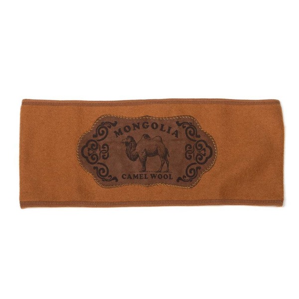 100% Camel Wool Felt Belt - Size 48 (Ginger)