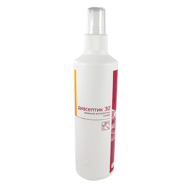 Diaseptic 30 Antiseptic Spray: 250ml Virus & Fungus Skin Disinfectant