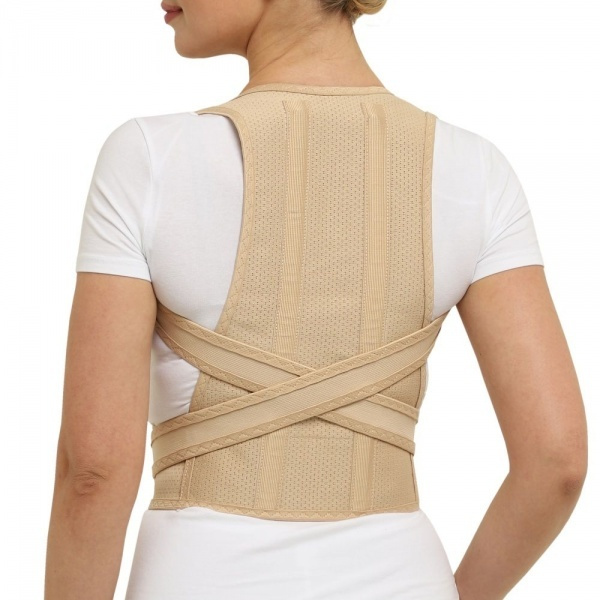 Krayt F-15 Orthopedic Back Support: Scoliosis, Kyphosis, Osteochondrosis Relief (Waist 35"-41", Height 59"-63")