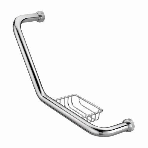 Chrome-Finished K-1077Right Bathroom Grab Bar