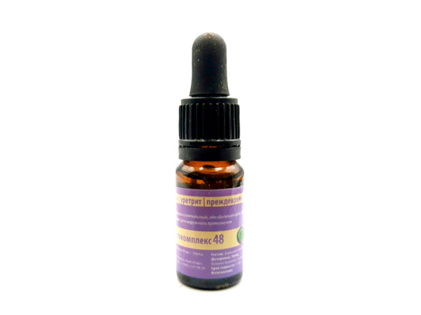 VolgaLad-48 Herbal Drops: Potency, Peyronie's, Urethritis, Premature Ejaculation - 30ml