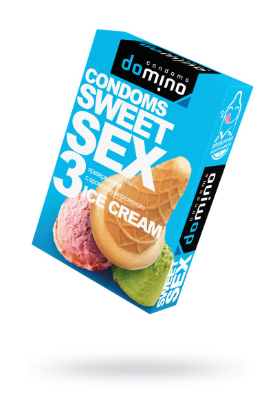 Luxe Sweetsex Ice Cream Condoms for Oral Sex