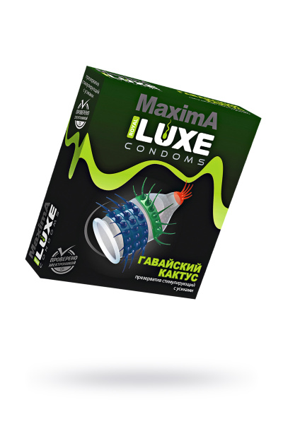 Hawaiian Cactus Luxe Condom