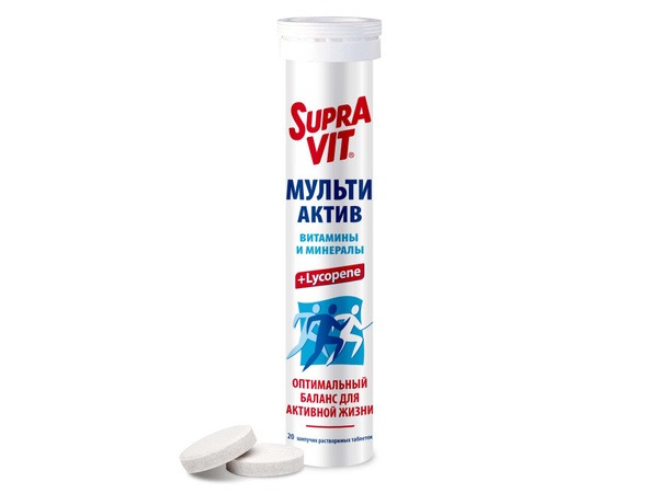 Supravita Multi-Active Chewable Tablets (4g x 20)