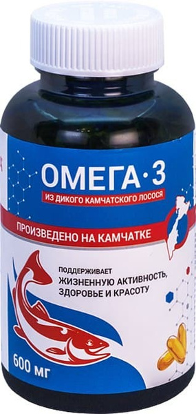 Wild Alaskan Salmon Omega-3 Fish Oil (600mg, 240 Capsules)