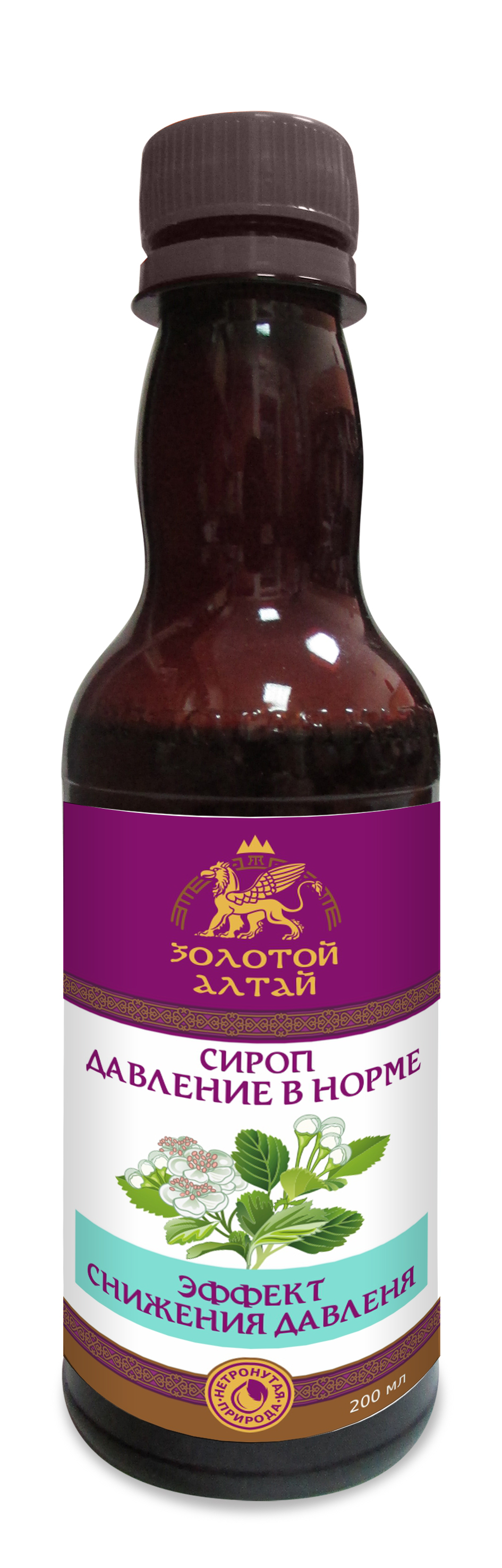 Altai Gold Syrup: Normalizes Blood Pressure (200ml)