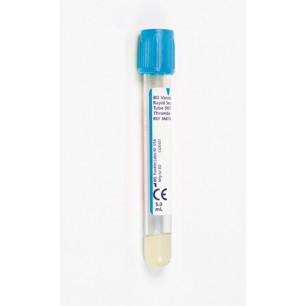 3.8% Sodium Citrate Vacuum Blood Collection Tubes (4.5ml, 13x75mm) - 100/Pack - Improvacut