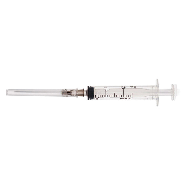Sterile 2ml Luer-Slip Syringe with 22G Needle (10 Pack)