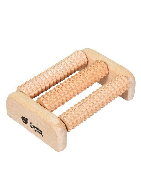 Wooden Foot Massager (14x9x4 cm) - Bath Accessories