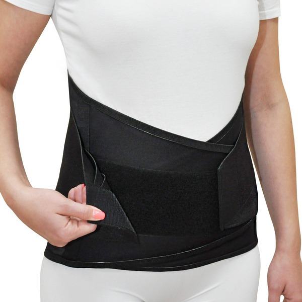 Lumbar Support Corset (Waist 47-55") - Back Brace for Injury & Pain Prevention