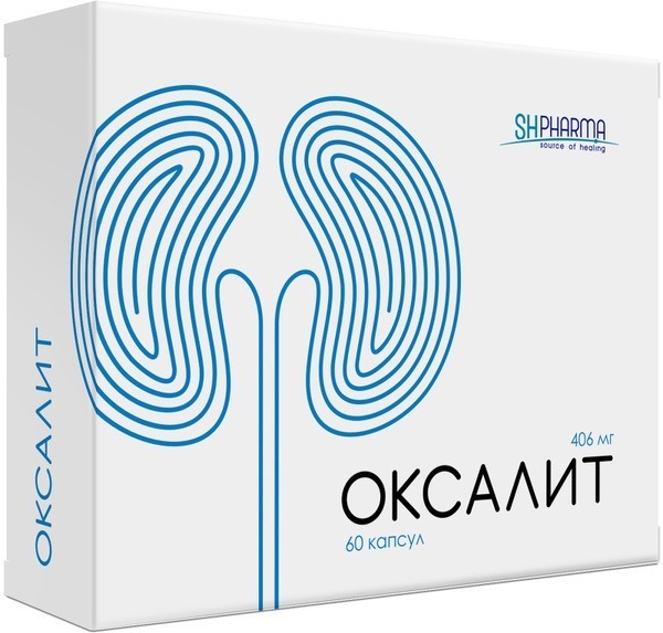 Oxalit for Kidney Stones: 60 Capsules, 406mg