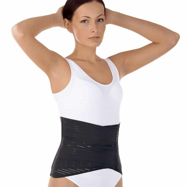 Lumbar Sacral Support Belt (27cm) - Orto KPK 200 Black XXL