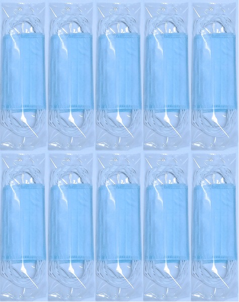 Bulk Medical Face Masks: 500 Pcs (50 Boxes of 10)