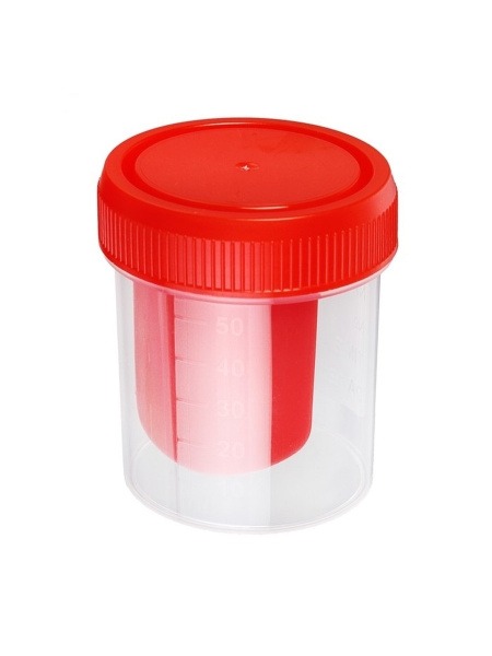 Sterile Specimen Containers: With & Without Spatula