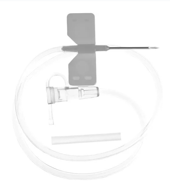 27G Butterfly Infusion Set (Gray, 0.40x19mm, 5/pack)