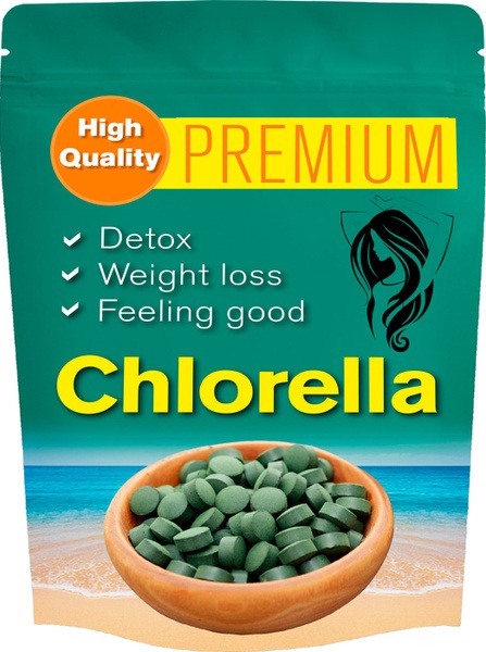 Chlorella Tablets for Weight Loss & Detox: Superfood for Healthy Diet