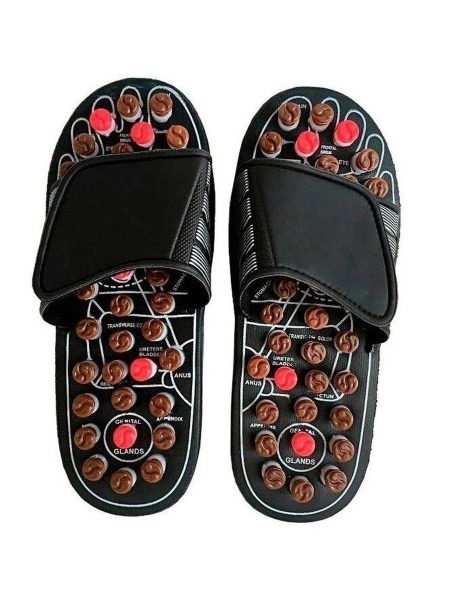 Reflexology Massage Slippers: Foot Massager Sandals (Sizes 38-39)