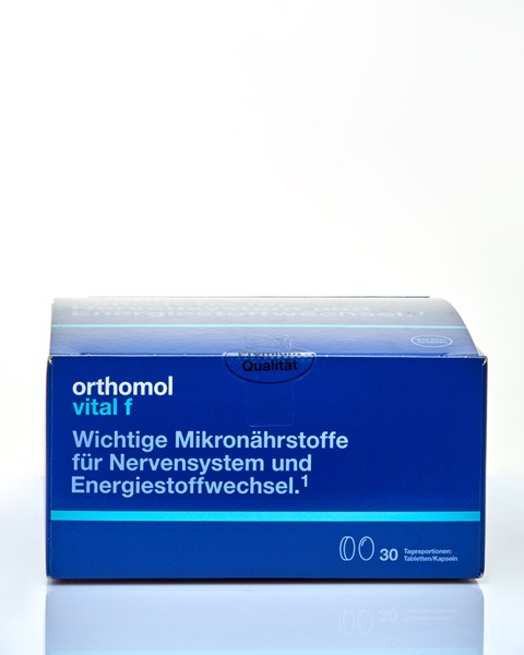 Orthomol Vital F: Vitamins & Supplements for Energy & Well-being